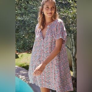 Piyama Libby Lounge Dress Cotton Floret